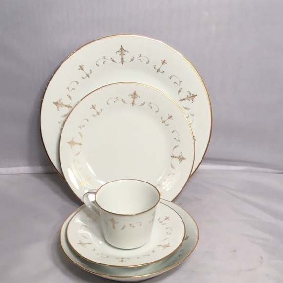noritake COURTNEY 6520 MADE IN JAPAN 6 PIECES SETTING FOR 1 - Picture 5 of 5